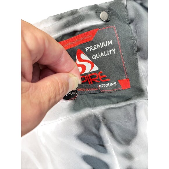 Spire Mens Black faux fur Hooded Winter Parka heavy winter coat 5XL SKU 9338 - Picture 11 of 16